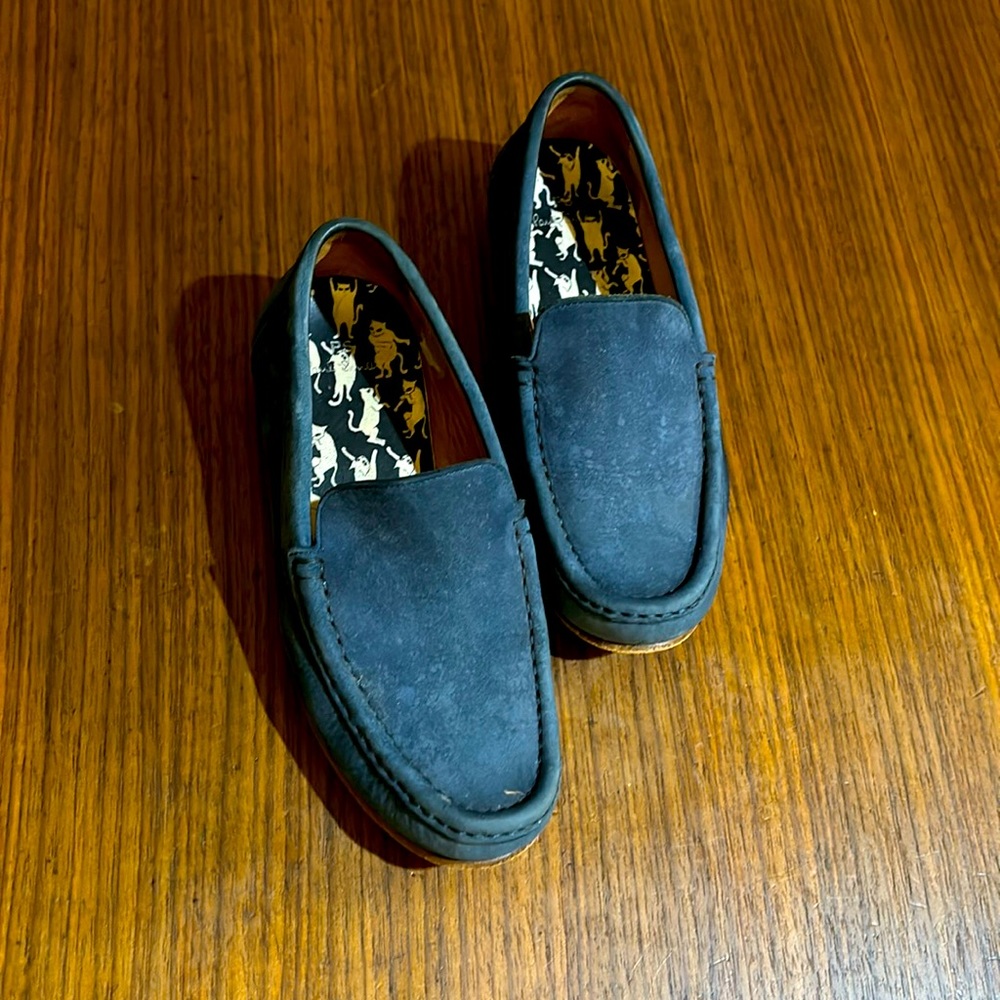 Paul smith Danny blue suede size 38